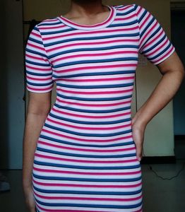 H&amp;M Divided Striped Dress