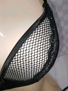 (1434)Black Lace Bra &amp; Garter Set