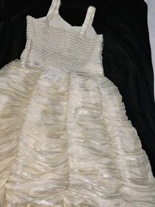 Elegant Embellished Ivory Gown