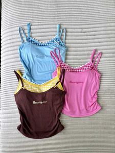 Cute Camisole Tops Set