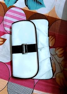White Leader Purse
