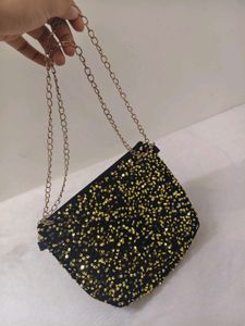 Sparkling Sequin Clutch Bag