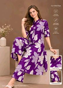 2 💜 Pockets kurti set