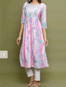 BRANDED PASTEL COLOUR KURTI