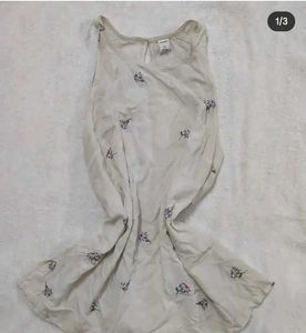 Lightweight Floral Sleeveless Top