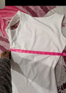 New w tag- Newme White Mini Dress