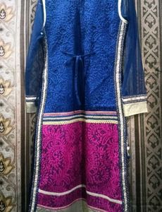 Elegant Embroidered Kurta Set with Palazzo