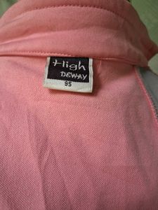Pink Full Zip Fleece Jacket