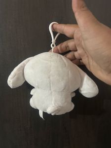 Cinnamoroll plush keychain from Sanrio with long