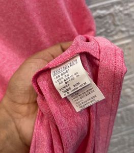 The North Face Pink V-Neck T-Shirt