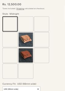 imported expensive haptic wallets cash wrap