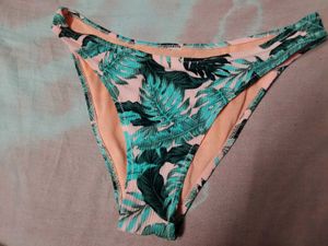 Tropical Print Bikini Bottoms