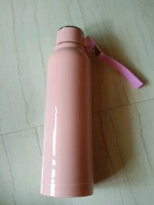 Cello Pink Steel Insulated Water Bottle