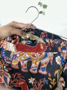 Boho Elephant Print Ethnic Skirt
