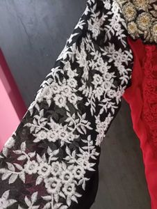 Elegant Red Ethnic Gown