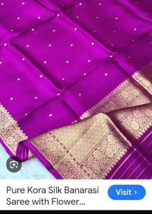 new silk saree with free bangle kurti