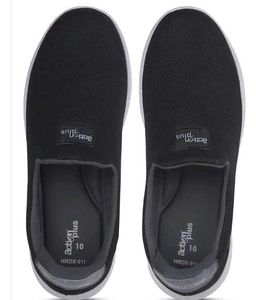 Men’s Black Slip-On Casual Shoes