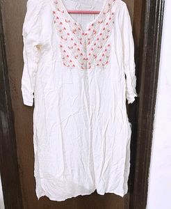 Elegant Embroidered Kurti Never Used /Brand New