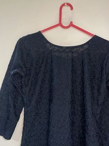 Elegant Black Kurti