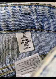H&amp;M ripped baggy jeans