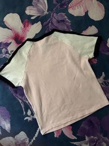Pink "Level Up" Graphic T-Shirt