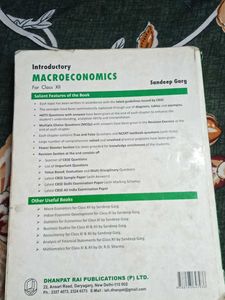 Introductory Macro Economics for Class XII
