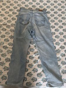 Light Wash Distressed Jeans