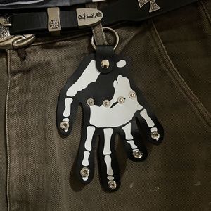 Skeleton Hand Keychain