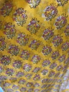 Yellow Floral Kurta