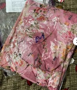 Pink Floral Maxi Dress