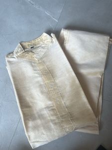 Men's Silk Kurta Set