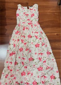 Floral Print Maxi Dress