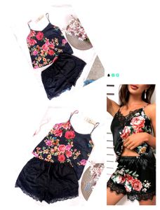 Floral Cami & Shorts Set