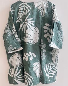 Sanskruti - Sage Green Floral Pajama Set