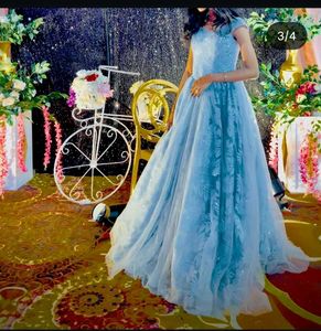 Beautiful Blue Ethnic Gown