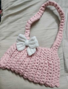 Crochet Bow Keychain 🌸✨️