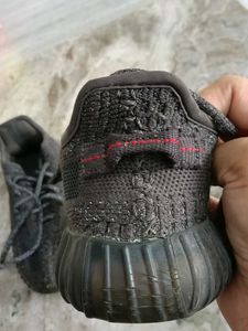 reflective Grey Adidas Yeezy Sneakers