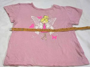 Cute Fairy Print T-Shirt beautiful look