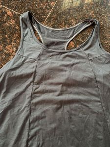 Gray Workout Tank Top