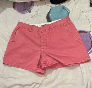 Coral Pink mini Shorts