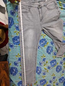 Premium Light Grey Stretch Jeans - Jeep Spirit