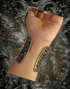 Silver Oxidised Cuff Bracelet