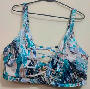 Stylish Abstract Print Bra 44 Size