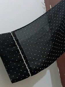 Elegant Black net abhaya