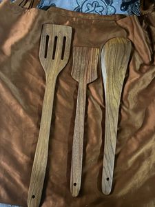 Rakhi Gift - Wooden Spatula Set