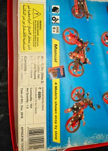 MEC-O-TEC Bike 2 Metal Construction Set