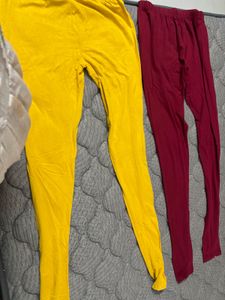 Comfortable Yellow Leggings