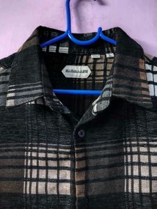 Men's Plaid Long Sleeve Shirt