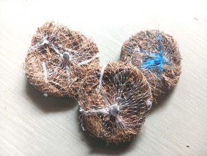 Homemade coconut coir Body Scrubber 3