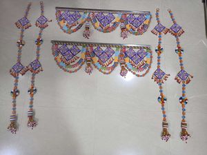 Handmade Beaded Toran Door Hanging